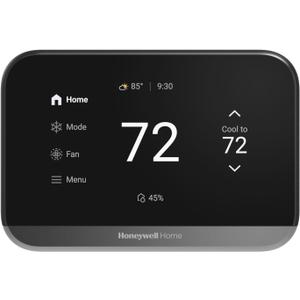 Honeywell Home X7S Smart Thermostat with Advanced Occupancy Sensing, Humidity Monitoring, and Customizable Touchscreen Display, Black