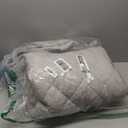 King Mattress Pad, Soft Quilted Air Mattress Topper King with Extra Deep Pocket, Breathable and Noiseless Air Mattress Cover King Size Mattress Pad Fits Up to 23 Inch, Grey (Gray)