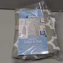 Whitmor Deluxe Ironing Board Cover and Pad (Ironing board not included) - Medallion Grey (Medallian Gray)