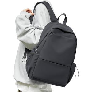 Grey School Backpack Small Middle High School Book Bag for Boys Girls Elementary School Bag Back to School Bag for Teens 18" Mochila Escolar para Nios Adolescentes Gifts