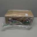 Dog Kitten Playpen with Play Pen Cover for Cat Indoor, 41 x41 x25.5 Puppy Playpen for Small Pet with See-Through Topper Proof Enclosed Door Dog Pen, Sturdy Warm Protable Play Pen for Cat (Royal Blue)