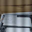 HOMELYM Treadmill Desk, Small Standing Desk for Walking Pad, 30-47 Inch Adjustable Height Walking Pad Stand for Treadmill, Portable Standing Table for Bike and Home Office Work - Black