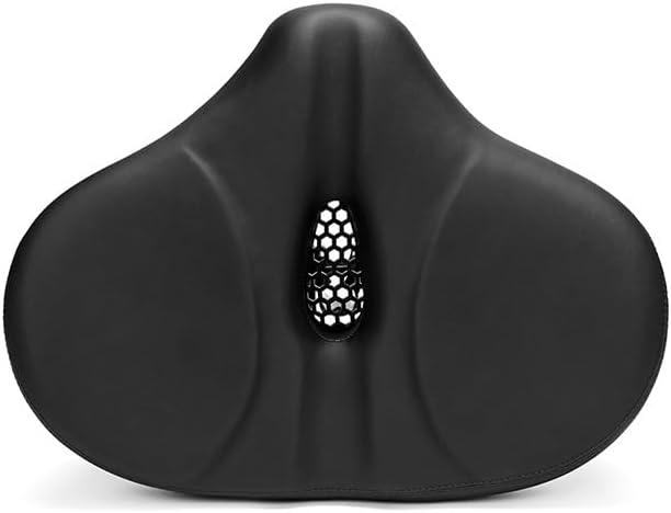 Himiway Oversized Bike Seat for Women Men, Extra Soft Wide Bike Seat Cushion, Breathable Corfortable Bicycle Seat Saddle Compatible with Peloton, Stationary, Exercise, Mountain, Road Bikes