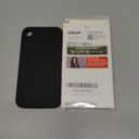 Vooii Compatible with iPhone XR Case, Upgraded Liquid Silicone with [Flat Edges] [Camera Protection] [Soft Anti-Scratch Microfiber Lining] Phone Case for iPhone 10 XR 6.1 inch - Black