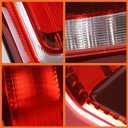Tail Light with Blind Spot Compatible With 2021 2022 2023 Ford F150 Left Driver Side Taillight Rear Brake Lamp Halogen Type Without Bulb # ML3Z13405C (Module NOT Included)