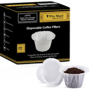 Pro Mael Disposable K Cup Filters, Coffee Filter Paper for Keurig Brewers Single Serve 1.0 and 2.0, Use with Reusable K Cup Pods (200 Count, White)