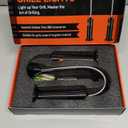 Father's Day Gifts for Dad Unique: 2 Pack Magnetic Grill Light BBQ Grilling Accessories with 8.3" Extended Gooseneck - Bright LED Smoker Tools - Mens Brithday Gifts Ideas for Husband Boyfriend