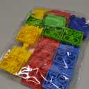 Wooden Train Track Accessories, 20 pcs Wooden Track Connector, Compatible with All Major Brands Wood Train Track, Christmas Birthday Gift for Boys Girls, Train Toys Expansion Pack for Kids Ages 3+