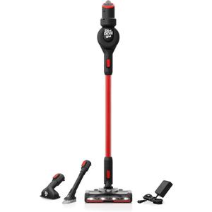 Dirt Devil Self-Standing Cordless Stick Vacuum Cleaner with Included Tools, for Carpet and Hard Floors, Lightweight Design, Powerful Suction, LED Headlights, BD57000V, Black