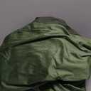 MIULEE Velvet Curtains Olive Green Elegant Grommet Thermal Insulated Soundproof Room Darkening Curtain/Drapes for Classical Living Room Bedroom Decor 72 x 84 Inch Set of 2