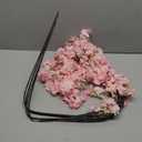 4pcs 59inch Artificial Cherry Blossom Branches Tree Twigs Flower Garland Silk Sakura Flores Stem Hanging Vines for Spring Room Wedding Backdrop Wall Ceiling Hanging Bridal Bouquet Decor (Pink)