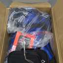 ZELUS Weighted Vest, 16lb Weight Vest with Reflective Stripe for Workout, Strength Training, Running, Fitness, Muscle Building, Weight Loss, Weightlifting (Blue)