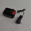 SHINTYOOL 21v Lithium Battery - 4.0 Ah Battery with Charger Adapter Led Indicator Compatible with Leaf Blower