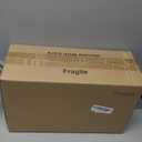 3 Pack Frosted Seeded Glass Cylinder Lamp Shade, Light Fixture Replacement Globe Cover for Chandelier Pendant Light Wall Sconce, 1 5/8 Inch Fitter