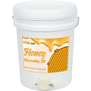 Witbee Plastic Honey Bucket 3 Buckets 1 Lid