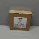 JOIEDOMI 9 inch Silver PVC Star Christmas Tree Topper, with 10 Warm White Light Glitter Swirl Battery Powered Indoor Decorations for Home Holiday Xmas Party