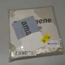 Dynamene Stall Fabric Shower Curtain - 36x72 Waffle Weave Weighted Cloth Shower Curtains for Bathroom, Neutral Heavy Duty Hotel Spa Luxury Bath Curtain Set with 6 Plastic Hooks,Beige/Khaki