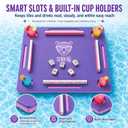 Floating Mahjong Table for Pool 32 in Double-Sided No Harsh Smell