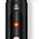 Farery 1 Inch Thermal Brush Curling Iron for Smooth Natural Curls  Anti-Scald Hard Bristles, Lightweight, One-Button Start, Dual Voltage Travel Hair Tool with 360 Swivel Cord, 410F Fast Heat