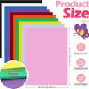 Ireer EVA Foam Sheet Crafts 9 x 12 Inch Assorted 10 Colors 1mm Foam EVA Paper for Crafts Craft Handicraft for Scrapbooking DIY Arts(150 Pcs)