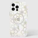 Case-Mate iPhone 16 Pro Max Case [Compatible with MagSafe] - Sparkly Floral Phone Case with 12ft Drop Protection - Premium Magnetic Cover for iPhone 16 Pro Max - Floral Gems