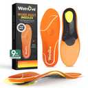 Work Boot Insoles for Men Anti Fatigue Shoe Insert Women Heavy Duty Arch Support Insoles for Plantar Fasciitis Flat Feet Foot Pain-2XL-W: 10.5-12 | M: 8.5-10