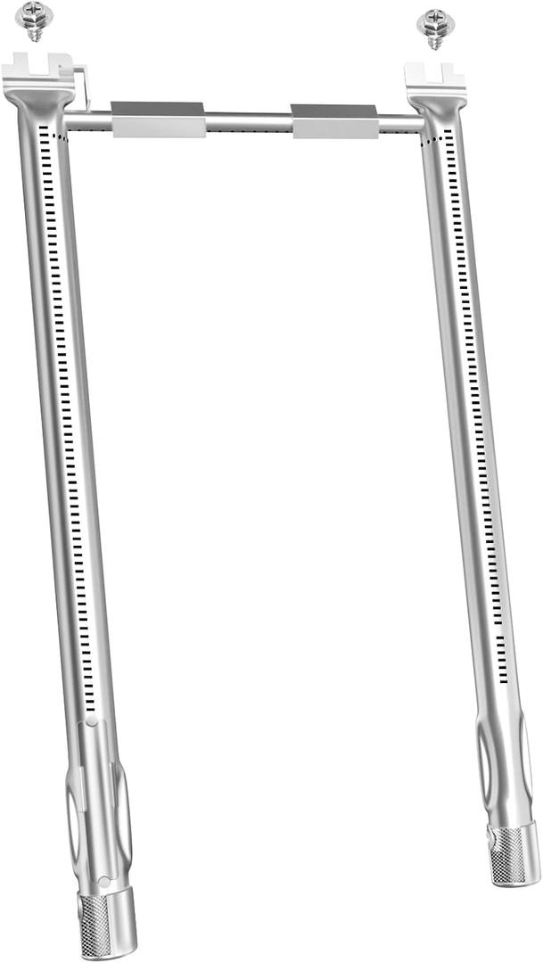 69785 Grill Burner for Weber Spirit I & II & GS4 Spirit II 200 Series, Spirit E-210, E-220, Spirit S-210, S-220 Gas Grills with Up Front Controls, 304 Stainless Steel Weber Grill Parts, 18"