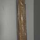 Cordless Bamboo Roman Shades for Windows, Blinds Size (34.5" W 48" H) Colour (Highfield Teak)