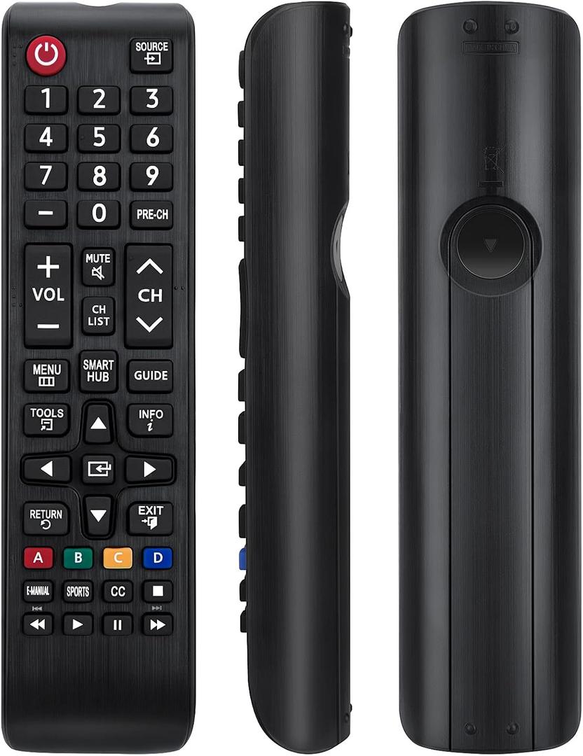 Angrox Universal Remote Control for Samsung-TV-Remote All Samsung LCD LED HDTV 3D Smart TVs Models (Universal Remote for Samsung TV (1PCS))