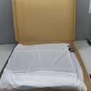 MotorBox Faux Leather Rear Bench Seat Cover  Semi-Universal Fit for Cars, SUVs & Trucks  Napa Style Back Seat Protector with Cushioned Design  Durable, Stylish Interior Upgrade (Black, Beige)