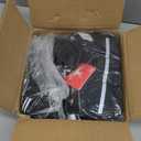 ZELUS Weighted Vest for Men and Women | 4-10lb/11-20lb/20-32lb Vest with 6 Ironsand Weights for Home Workouts | Adjustable Body Weight Vest Exercise Set for Cardio and Strength Training (Black)