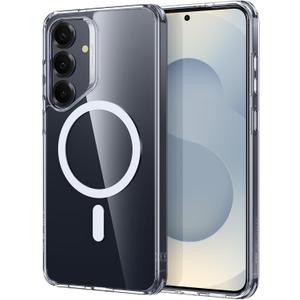 ESR for Samsung Galaxy S25 Plus Phone Case, Compatible with MagSafe, Magnetic Case for S25+ Plus, Military-Grade Protection, Yellowing Resistant, Classic Series, Clear