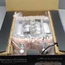 Mueller Retro Toaster 4 Slice with Extra Wide Slots Bagel, Defrost, and Cancel Function, 6 Browning Levels, Dual Independent Controls, Removable Crumb Tray and High Lift Levers, Pink