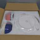 Selamica Ceramic Dinnerware Sets, 12-Pieces Plates and Bowls Sets, Scratch Resistant Dishes set for 4, Dishwasher & Microwave Safe, Assorted Colors