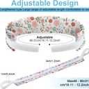 Geiserailie 21 Pcs Tracheostomy Tube Holder Adjustable Tracheostomy Supplies Tube Holder Soft Reusable Tracheostomy Care Kits for Men and Women, One Size Fits Most People