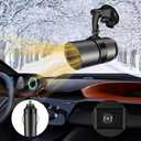 Car Heater,12V 120W Portable Car Heater for Cigarette Lighter Socket,Defroster for Car Windshield,2-in-1 Heating & Cooling Rapid Defrosting and Demisting Device with Suction Holder