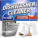 Impresa Dishwasher Cleaner and Deodorizer - 16 Tablets - Eliminates Limescale and Mineral Buildup - Removes Unwanted Odors - Compatible with Most Dishwashers - Fresh Scent - Dishwasher Pod Cleaner
