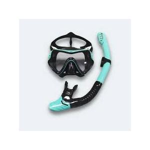 Snorkeling Gear for Adults, Full Face Snorkel Mask Adults with Ear Pressure Equalizer, Mask and Snorkel Set Adult with Wiper, Silicone Bonding Anti-Leak&Fog