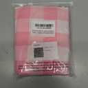 Pink Plaid Table Cloth Picnic 56x84