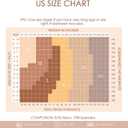 G&Y 2 Pairs Women's Control Top Pantyhose - 40D Sheer Tights Tummy Control Support Stockings (Nude)