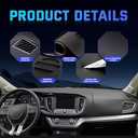 Custom Leather Dash Cover for Your Car Model,Personalised Logo,1:1 Custom Dashboard Cover,Sunproof Dash Mat with Non-Slip Bottom,Interior Dash Covers for 99% of Car SUV,Dash Decorative Cover