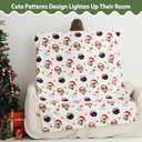 Softan Kids Throw Blanket for Girls & Boys, Warm Soft Toddler Flannel Blankets for Sofa Couch Bed Cozy Fuzzy Plush Flannel Kids Throw Blanket for Daycare & School - Cat 50x60 inches