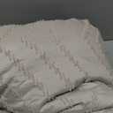 Litanika Linen Full Size Comforter Set with Sheets - 7 Pieces Bed in a Bag Full Boho Tufted Complete Bedding Sets with Comforter, Sheets, Pillowcases & Shams