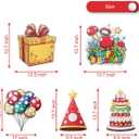 Super Brothers Birthday Party Supplies, Super Brothers Yard Lawn Sign Birthday Decorations,Boys Video Games Birthday Party Decorations(5PCS)