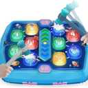 WAYKEE Whack a Game Mole, Toys for 3 4 5 6+ Year Old Boys Girls, Interactive Toddler Boy Girl Toys with 3 Modes & 2 Hammers, Sound & Light, Birthday Xmas Gifts for 3-10 Year Old Boys Girls