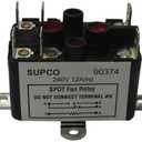 Supco 90370 General Purpose Fan Relay, 12 A Load Current, 24 V Coil Voltage, Single Pole Double Throw Contacts