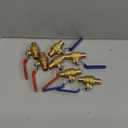 10-Pack EFIELD 3/4-inch Crimp Pex Full Port Shut-off Brass Ball Valve with Drop-ear, Red and Blue Levels, ASTM F1807,(VALVE217-10PCS)