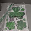 St. Patrick's Day Window Clings, 109 Pcs Shamrock Window Stickers for St Patricks Day Decorations