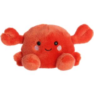 Aurora Adorable Palm Pals Snippy Crab Stuffed Animal - Pocket-Sized Play - Collectable Fun - Red 5 Inches