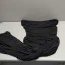 MASCOMODA Women Off The Shoulder Mesh Maxi Dress Bodycon Ruched Formal Sleeveless Pleated Cocktail Wedding Guest Long Dresses(Black, X-Large)